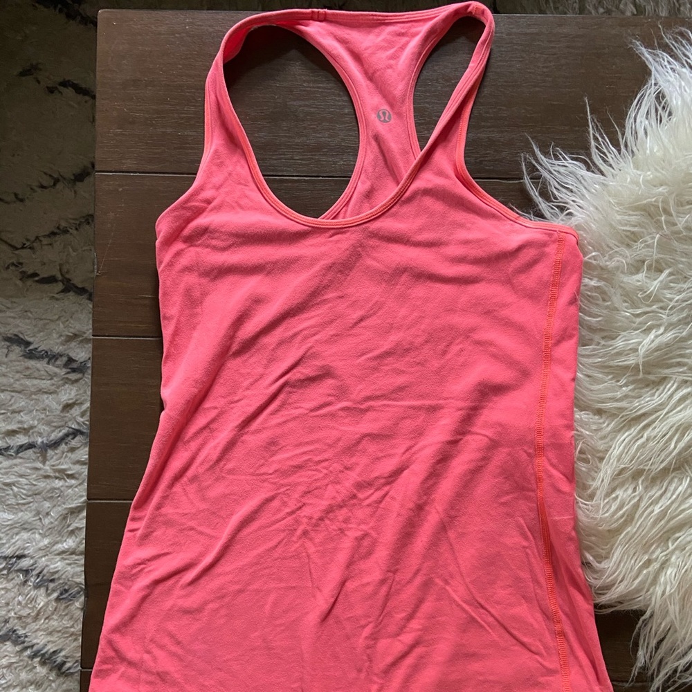Lululemon racerback tank size 8